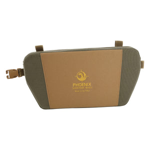 Glassing Seat / Glassing Pad made with 1000D Cordura and Non-Slip Nylon. This seat will keep your rear warm during those cold weather sits and protect you from any harsh terrain. It comes with one National Molding "Quick Release Clip"  male and female, made in the USA.